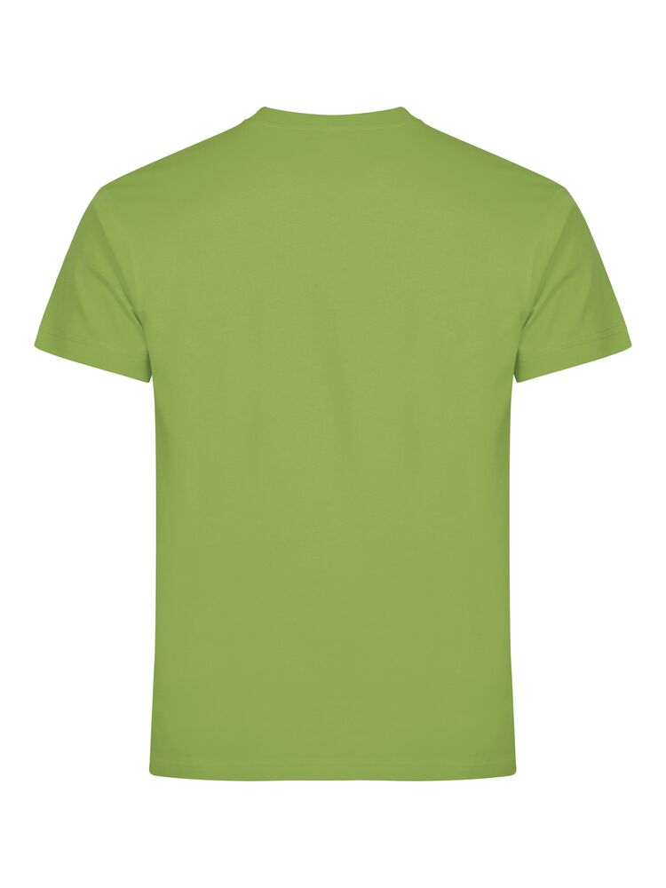 Clique Basic-T lichtgroen achterkant