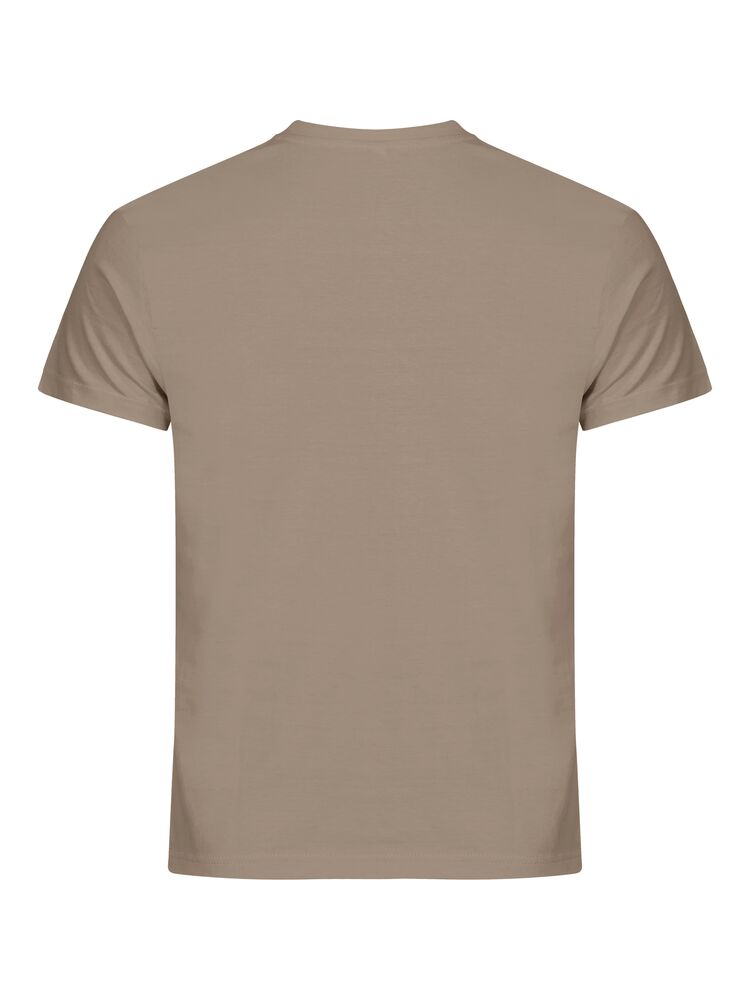 Clique Basic-T caffe latte achterkant