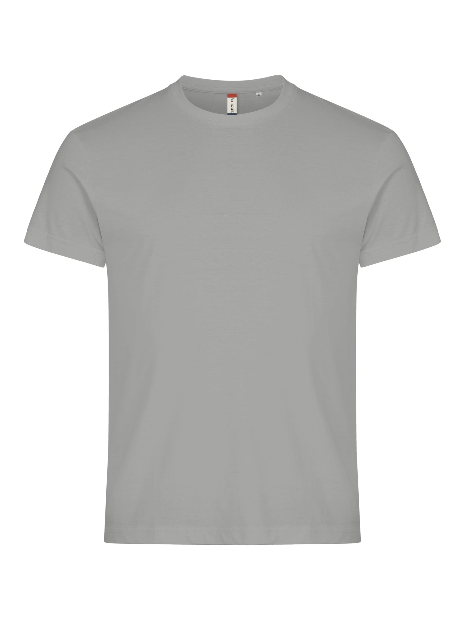 Clique Basic-T zilvergrijs