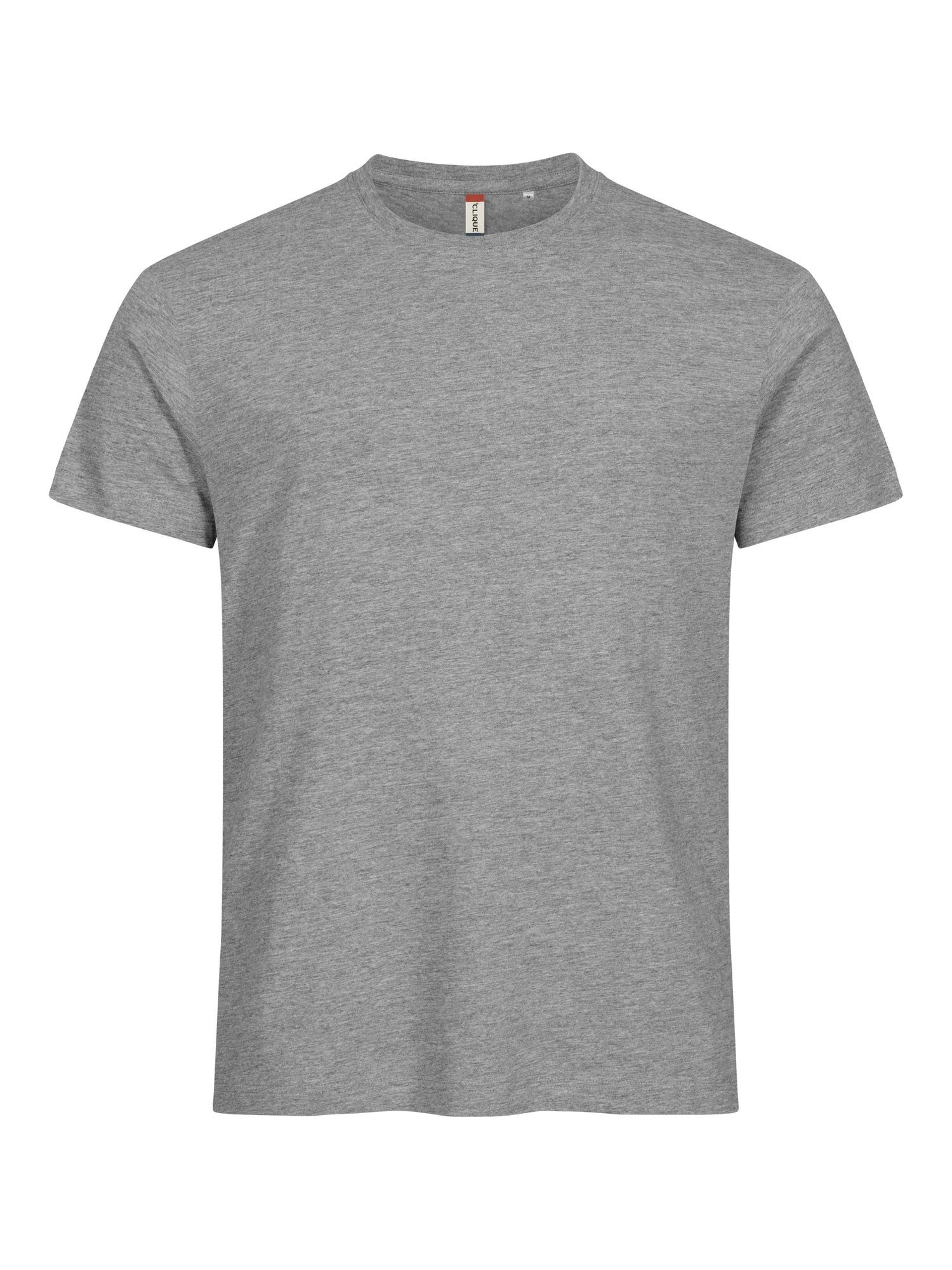 Clique Basic-T grijsmelange