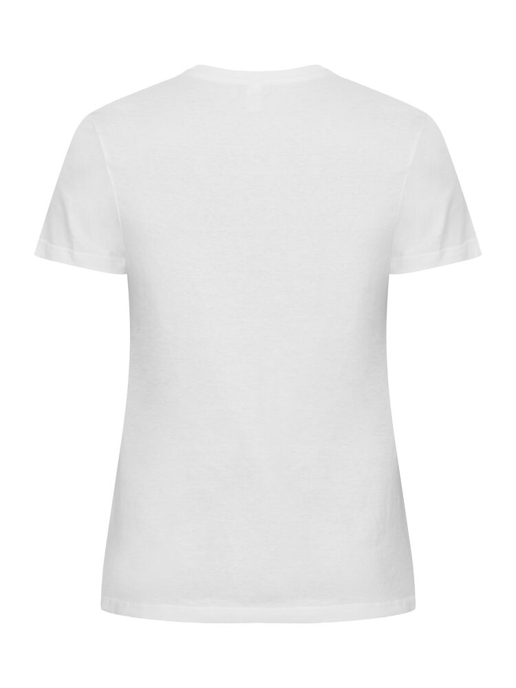 Clique Basic-T Dames wit achterkant