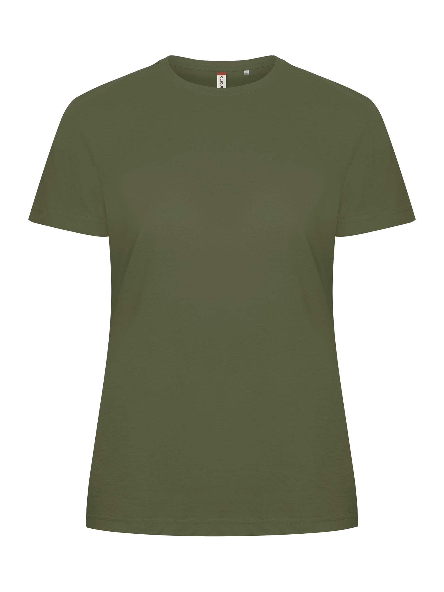 Clique Basic-T Dames legergroen