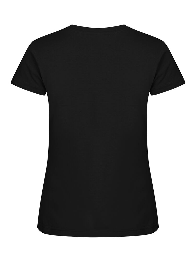Clique Basic-T Dames zwart achterkant