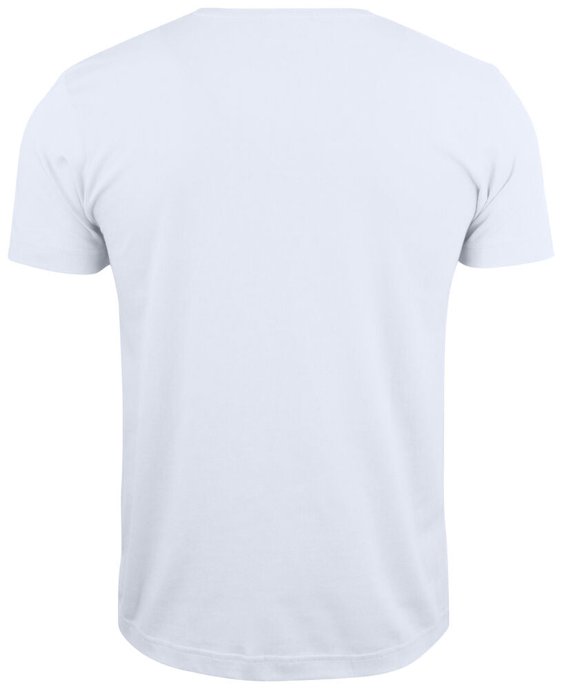 Clique Basic-T V-neck wit achterkant