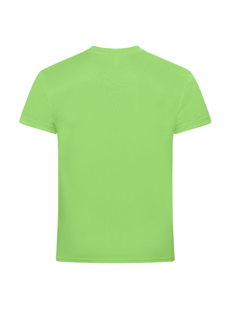 Clique Basic Active-T Heren active groen achterkant