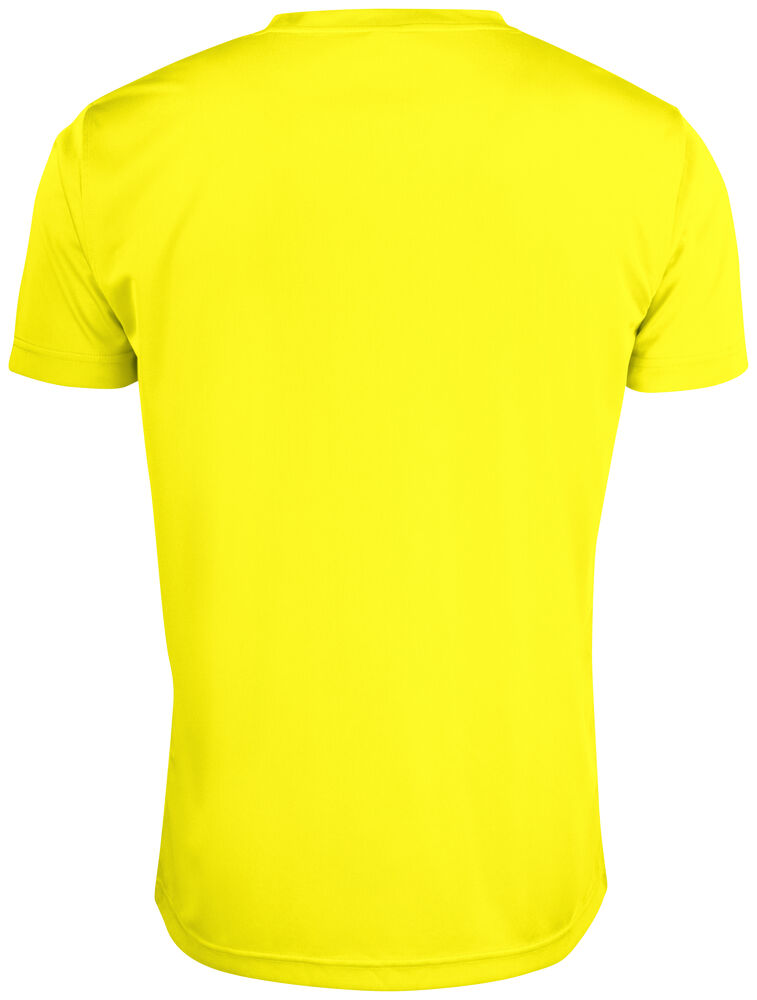 Clique Basic Active-T Heren signaalgeel achterkant