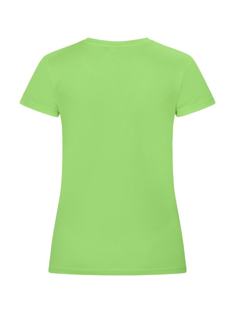 Clique Basic Active-T Dames active groen achterkant