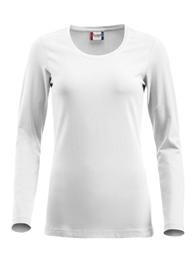 Clique Carolina L/S Dames wit