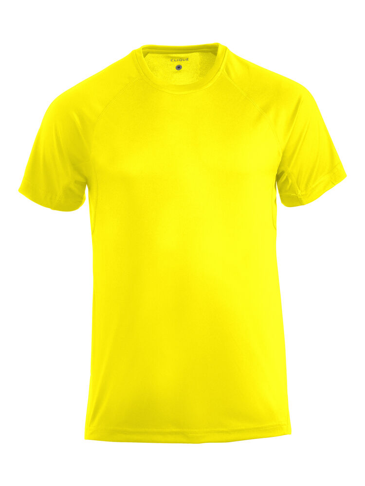 Clique Premium Active-T Heren signaalgeel
