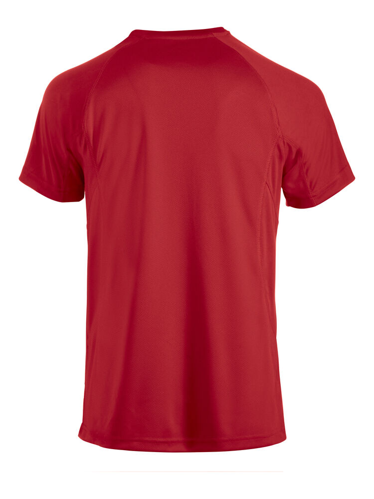 Clique Premium Active-T Heren rood achterkant