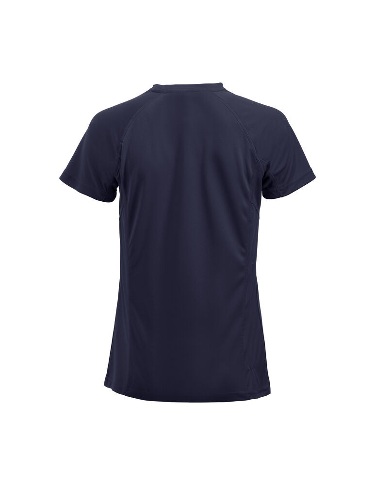 Clique Premium Active-T Dames dark navy achterkant