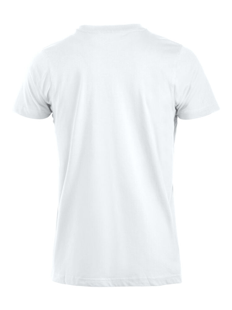 Clique Premium-T Heren wit achterkant