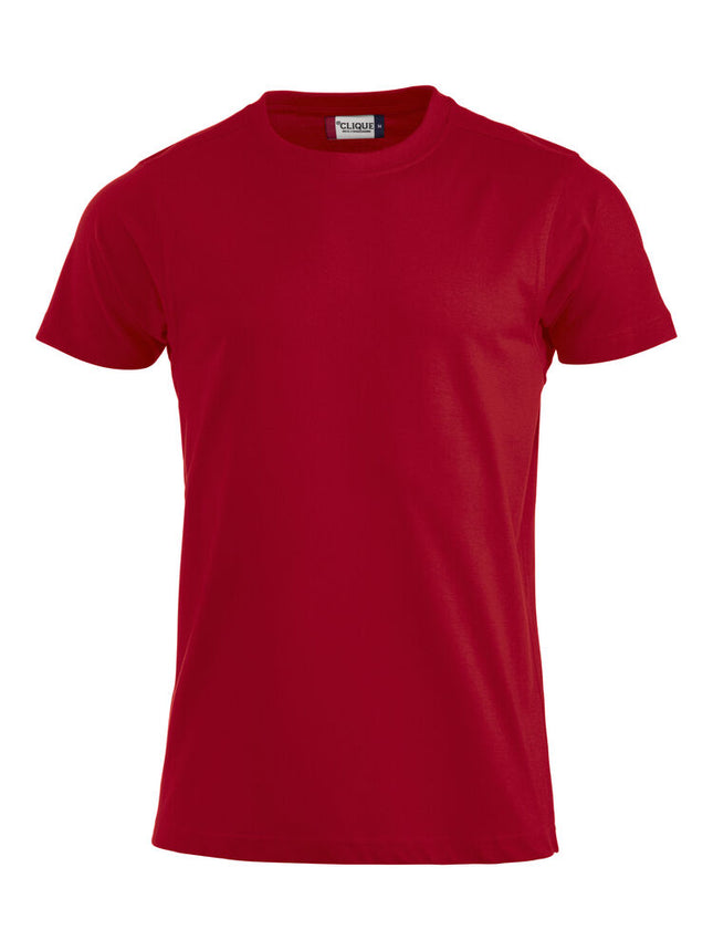 Clique Premium-T Heren rood