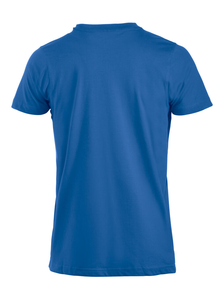 Clique Premium-T Heren kobalt achterkant