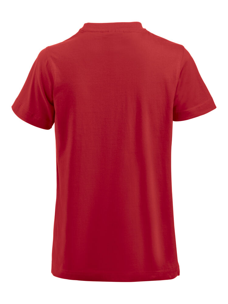 Clique Premium-T Dames rood achterkant