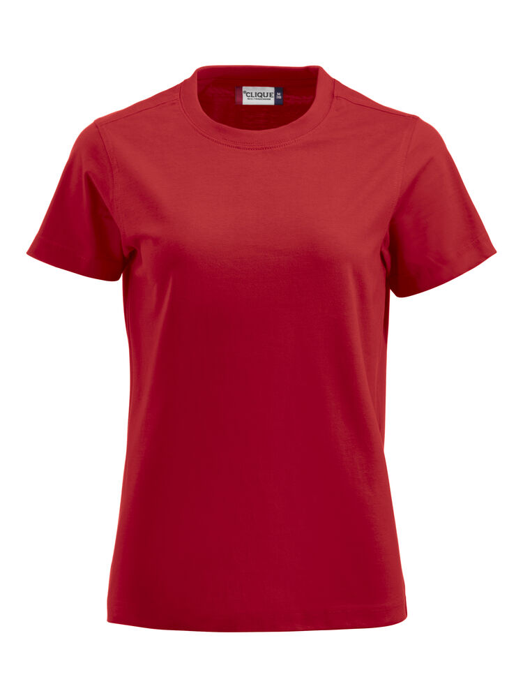 Clique Premium-T Dames rood