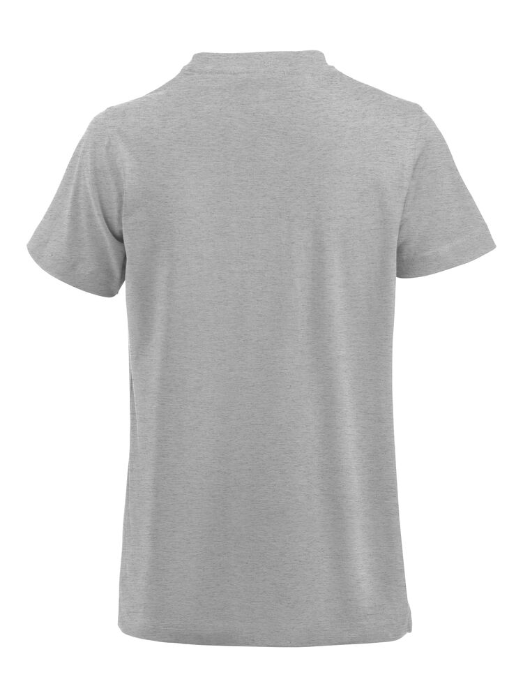 Clique Premium-T Dames grijsmelange achterkant