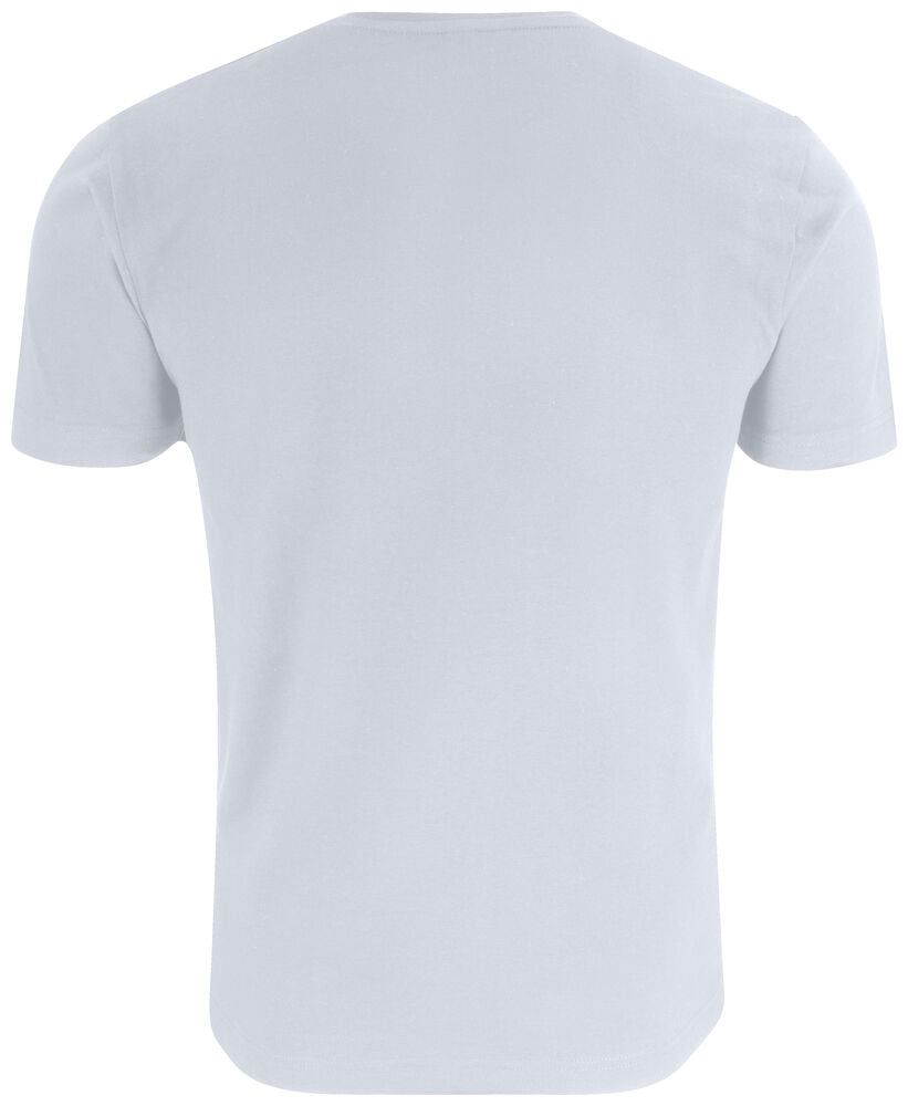 Clique Premium Fashion-T Heren wit achterkant