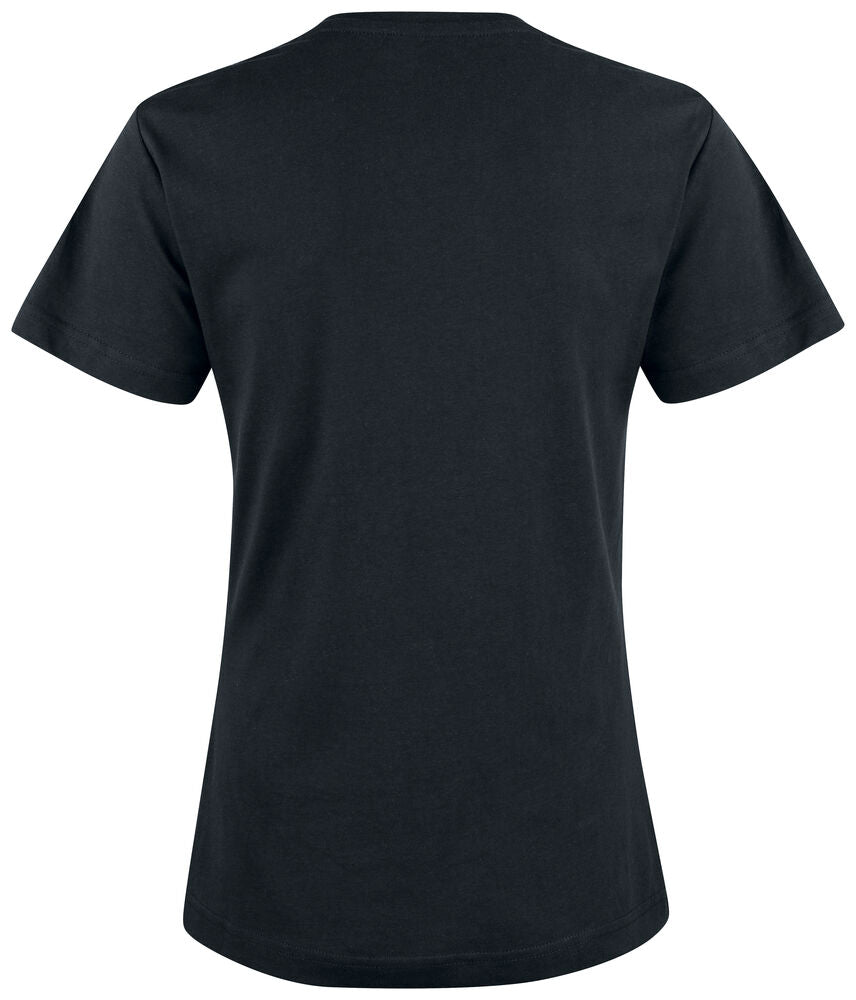 Clique Premium Fashion-T Dames zwart achterkant