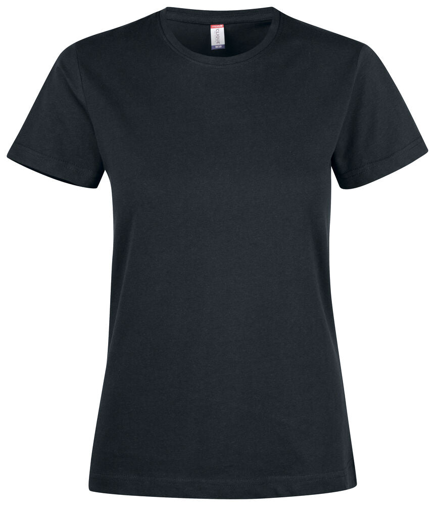 Clique Premium Fashion-T Dames zwart