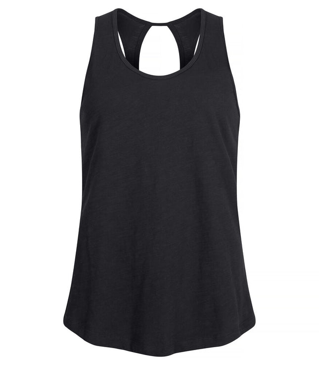 Clique Slub Tanktop Dames zwart