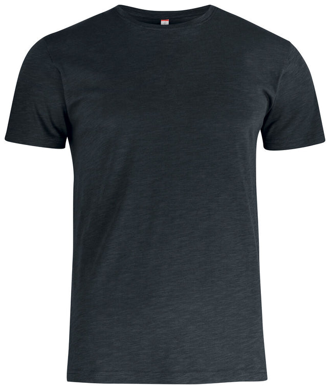 Clique Slub-T Heren zwart