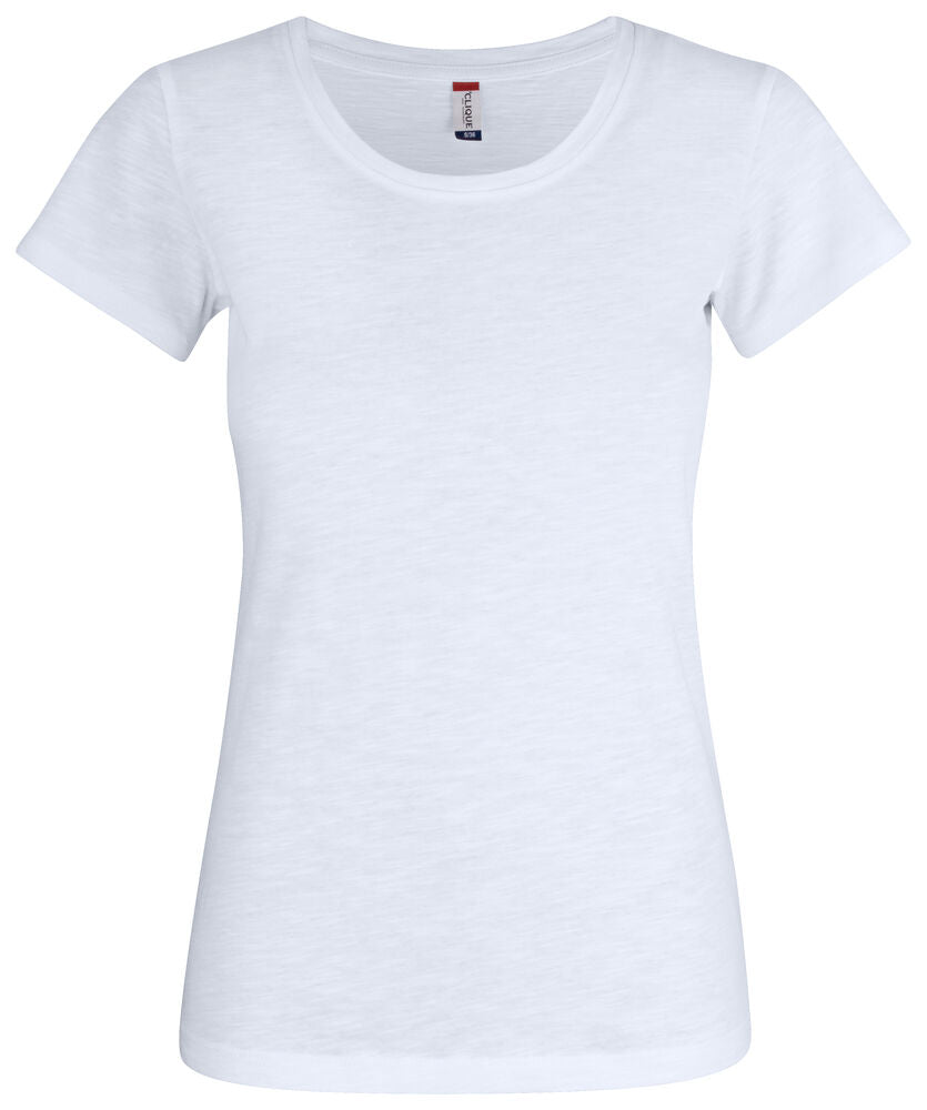 Clique Slub-T Dames wit