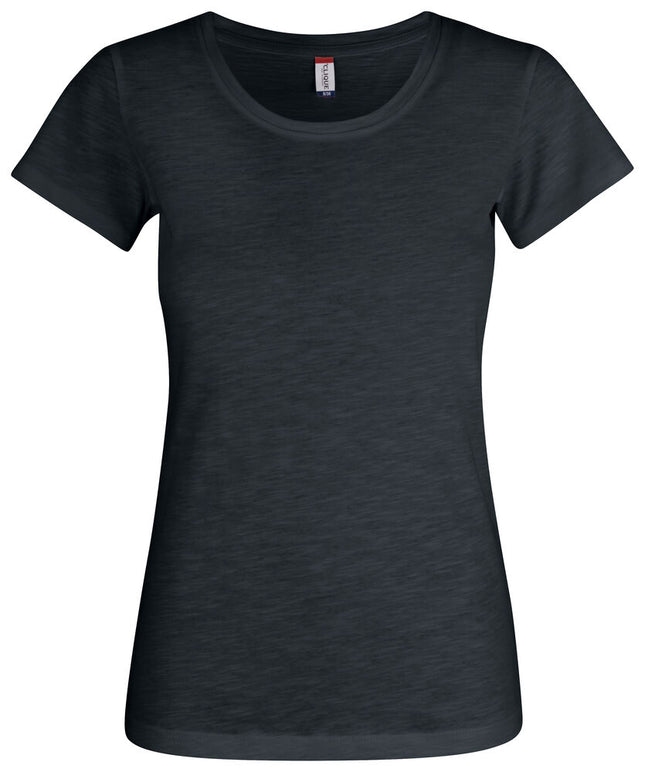 Clique Slub-T Dames zwart