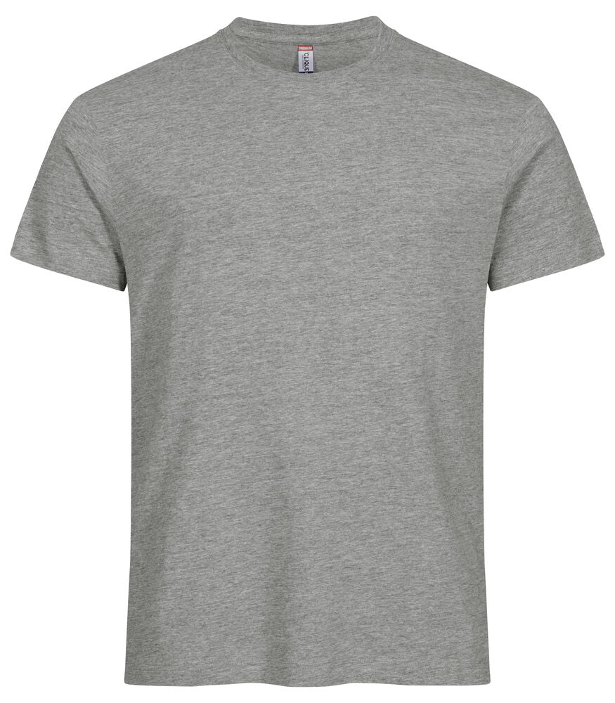 Clique Premium Long-T grijsmelange