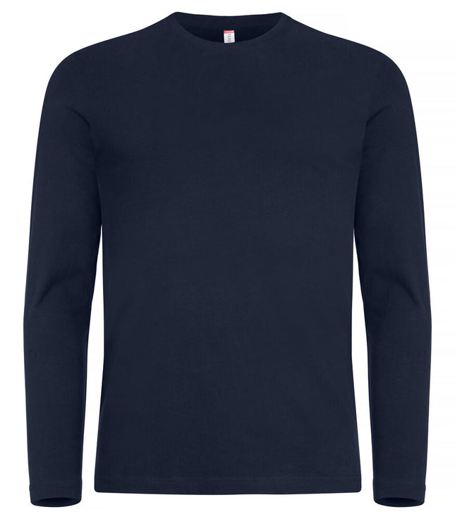 Clique Premium Fashion-T LS Heren dark navy