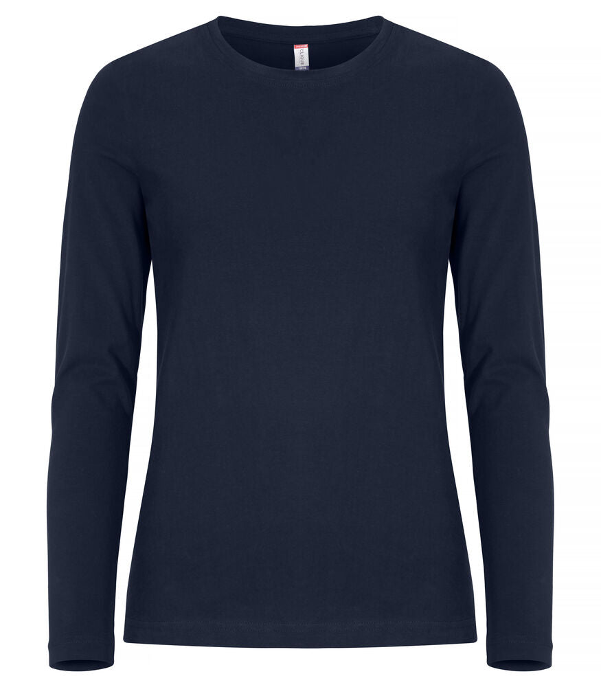 Clique Premium Fashion-T LS Dames dark navy