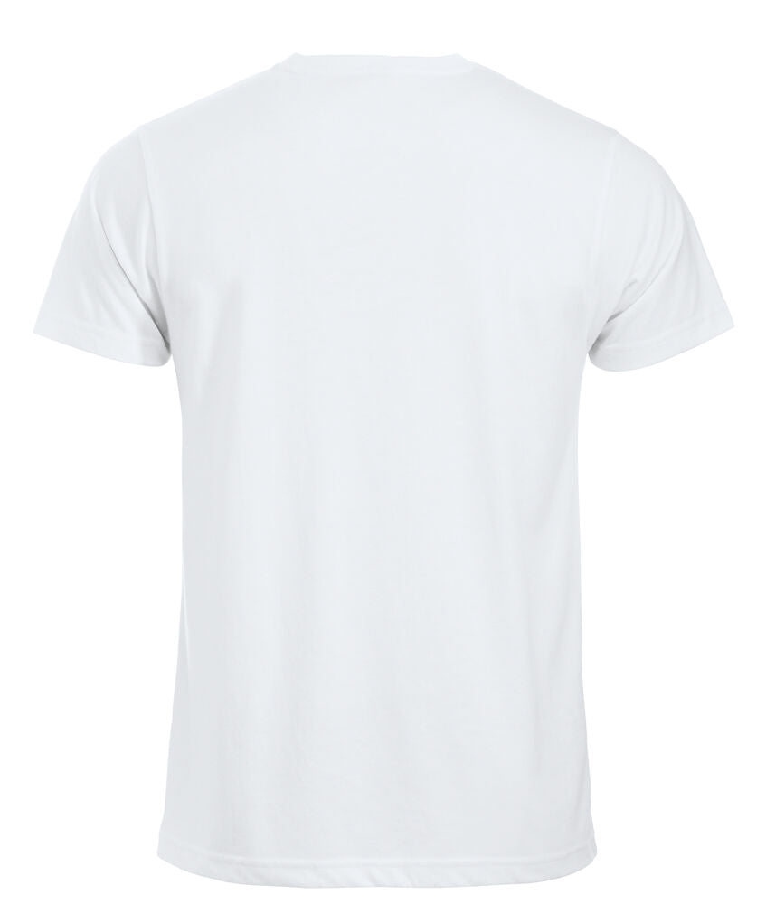 Clique New Classic-T Heren wit achterkant