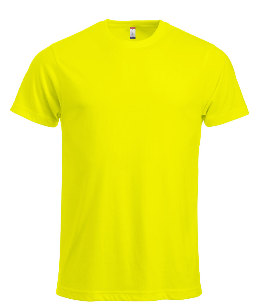 Clique New Classic-T Heren signaalgeel