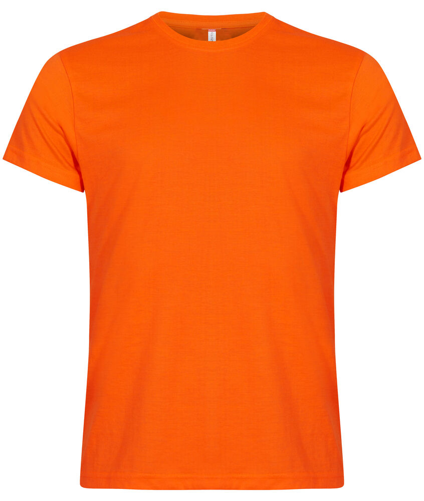 Clique New Classic-T Heren signaaloranje