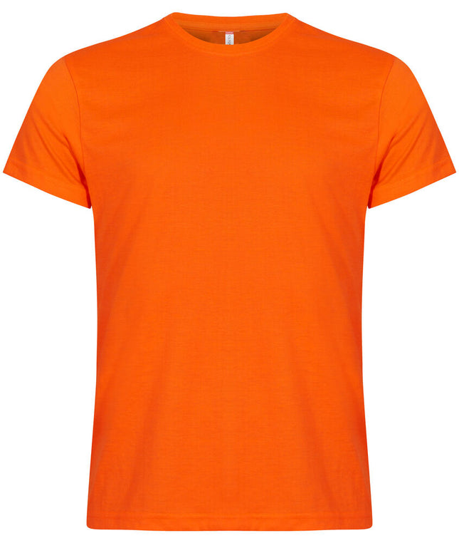 Clique New Classic-T Heren signaaloranje