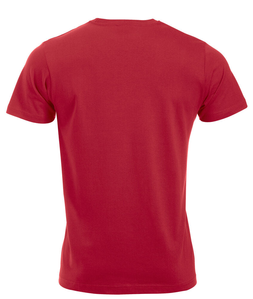 Clique New Classic-T Heren rood achterkant