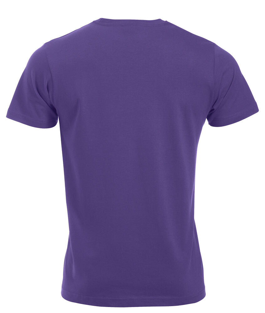 Clique New Classic-T Heren helder lila achterkant