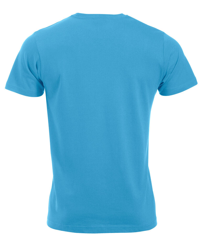 Clique New Classic-T Heren turquoise achterkant