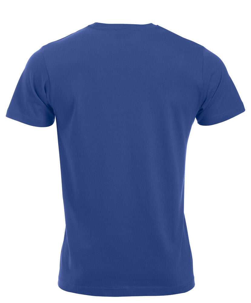 Clique New Classic-T Heren blauw achterkant