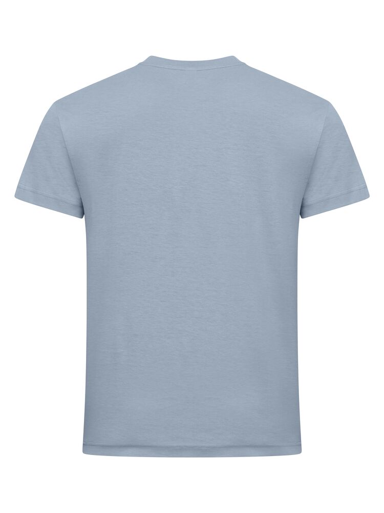 Clique New Classic-T Heren zachtblauw achterkant