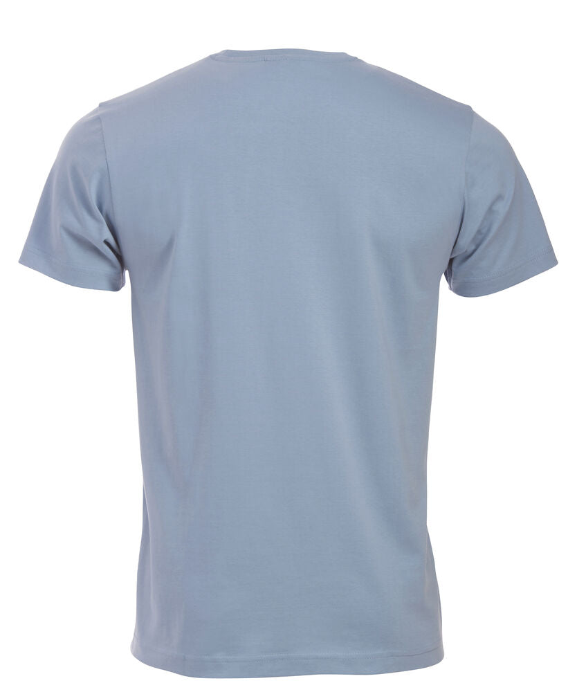 Clique New Classic-T Heren lichtblauw achterkant