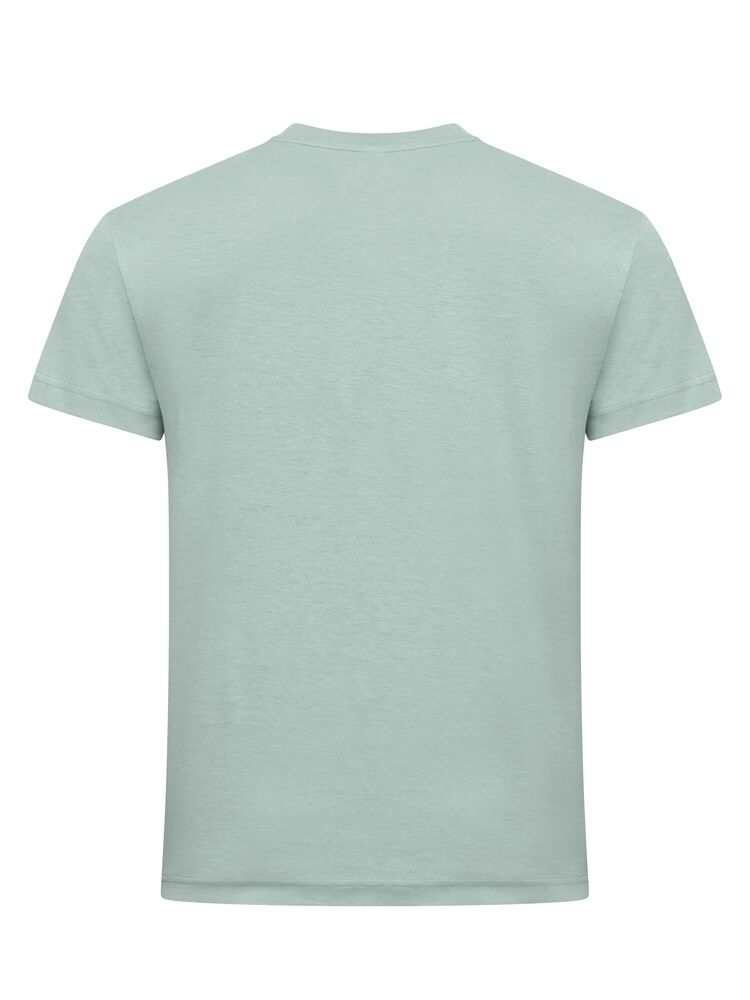 Clique New Classic-T Heren saliegroen achterkant