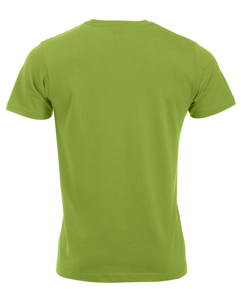 Clique New Classic-T Heren lichtgroen achterkant