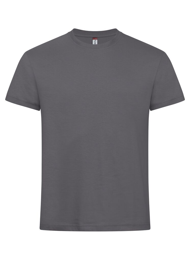 Clique New Classic-T Heren metaalgrijs