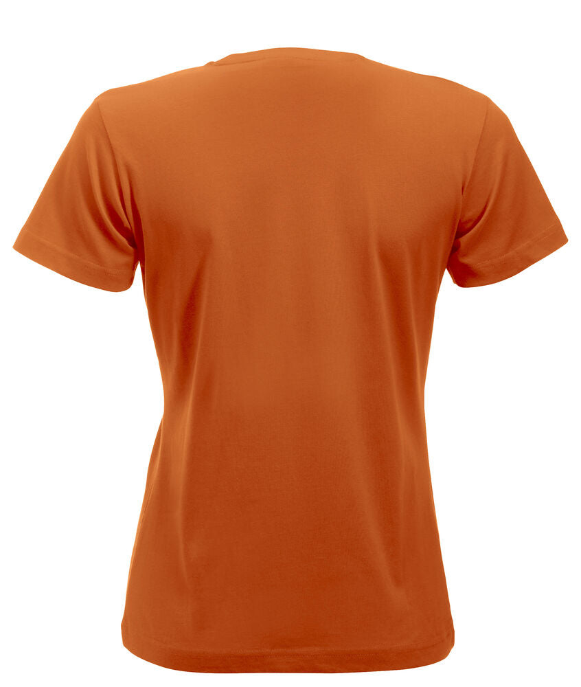 Clique New Classic-T Dames dieporanje achterkant