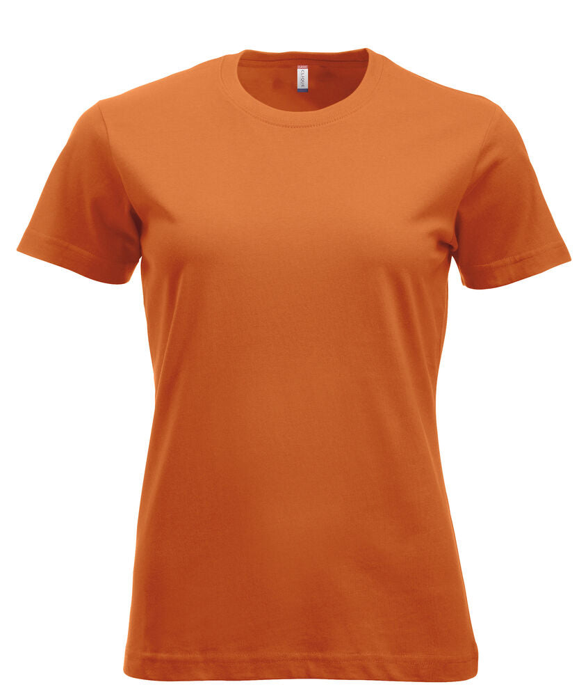 Clique New Classic-T Dames dieporanje