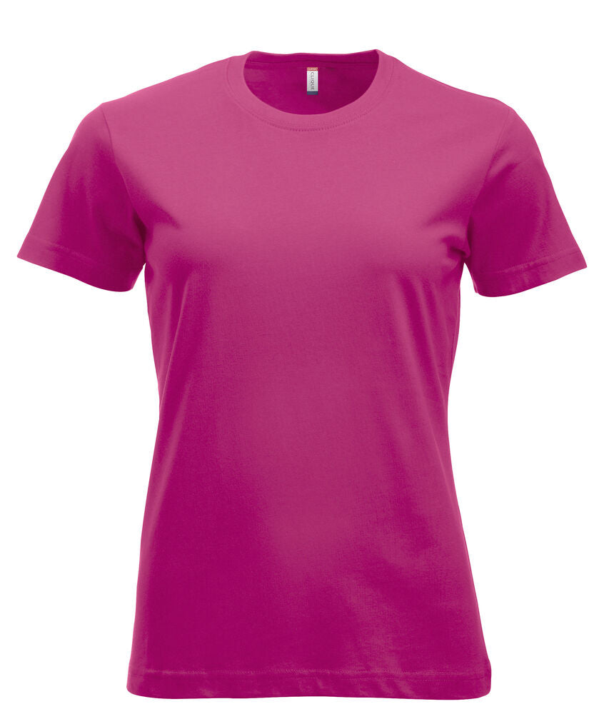 Clique New Classic-T Dames helder kersen