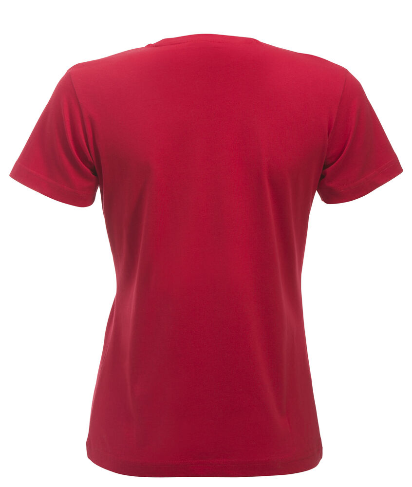 Clique New Classic-T Dames rood achterkant