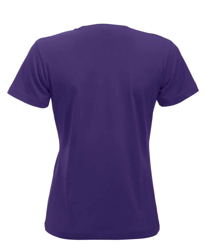 Clique New Classic-T Dames helder lila achterkant