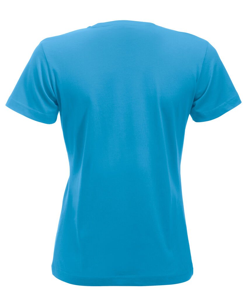 Clique New Classic-T Dames turquoise achterkant